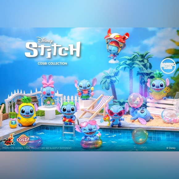 Stitch on Holiday - Cosbi Collection - Picture 2 of 3